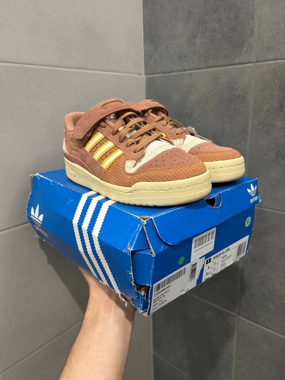 ADIDAS FORUM 84 LOW CLAY STRATA