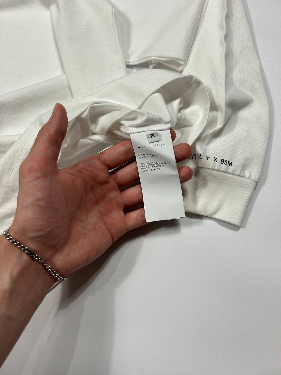 1017 ALYX 9SM DOUBLE IMAGE HOODIE «WHITE»