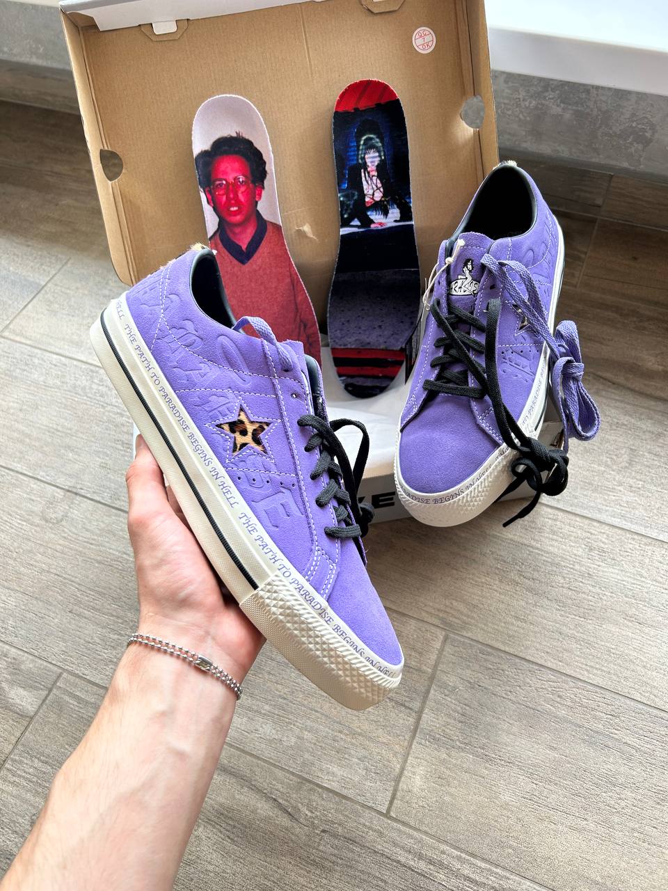 SEAN PABLO X CONVERSE ONE STAR PRO PX «WILD LILAC/BLACK/EGRET»