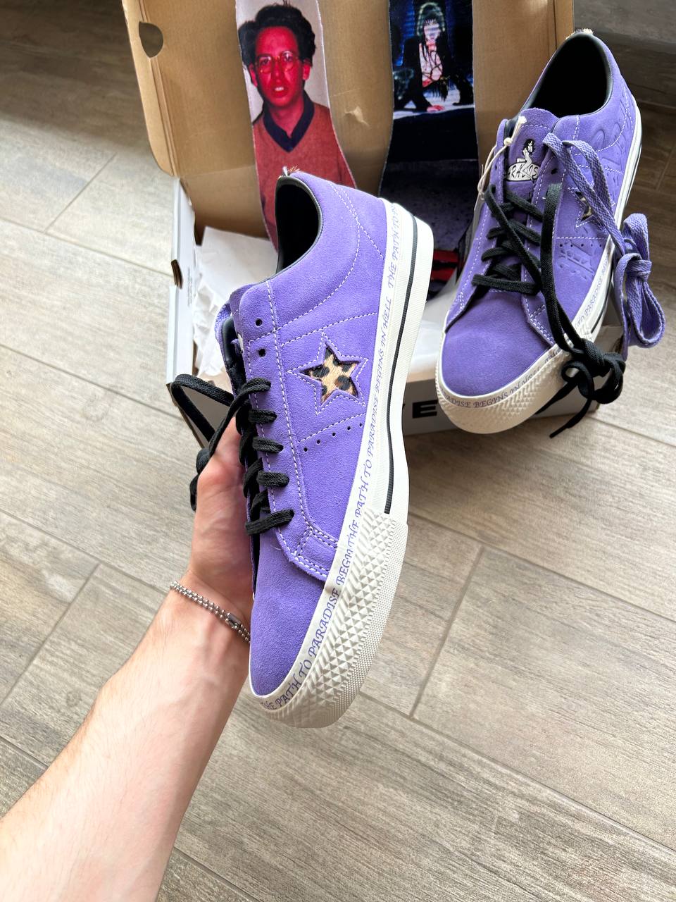 SEAN PABLO X CONVERSE ONE STAR PRO PX «WILD LILAC/BLACK/EGRET»