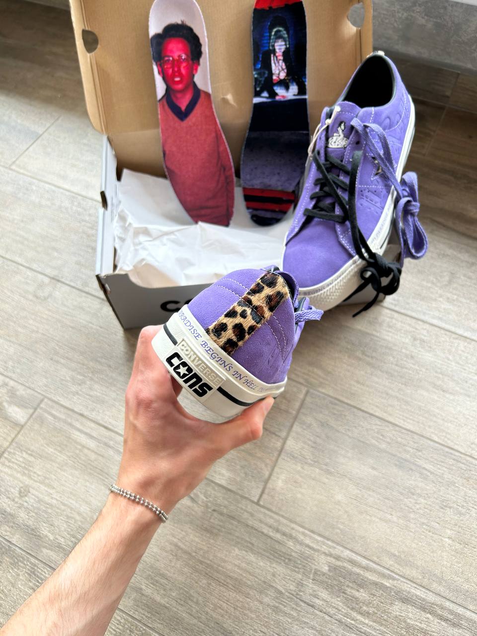 SEAN PABLO X CONVERSE ONE STAR PRO PX «WILD LILAC/BLACK/EGRET»