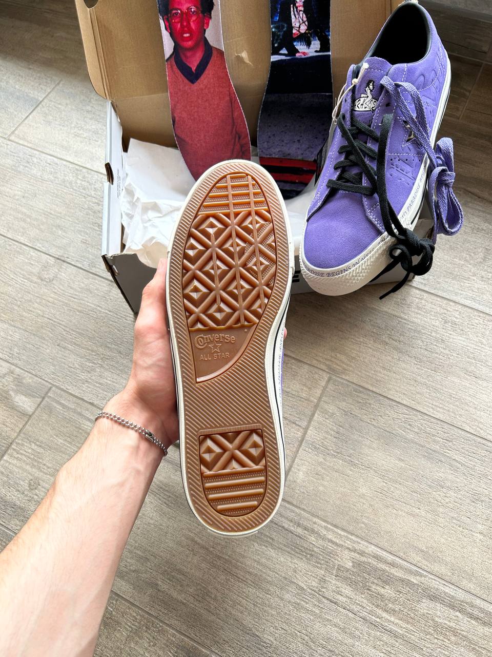 SEAN PABLO X CONVERSE ONE STAR PRO PX «WILD LILAC/BLACK/EGRET»