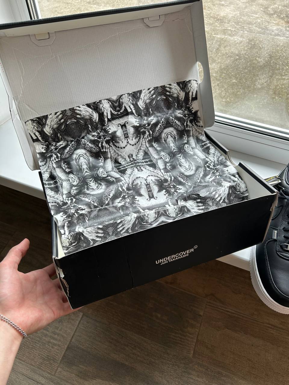 NIKE AIR FORCE 1 LOW SP X UNDERCOVER BY JUN TAKAHASHI «BLACK/WHITE»